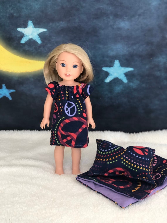 Glitter Girl Pajamas Wellie Wishers Gowns Etsy