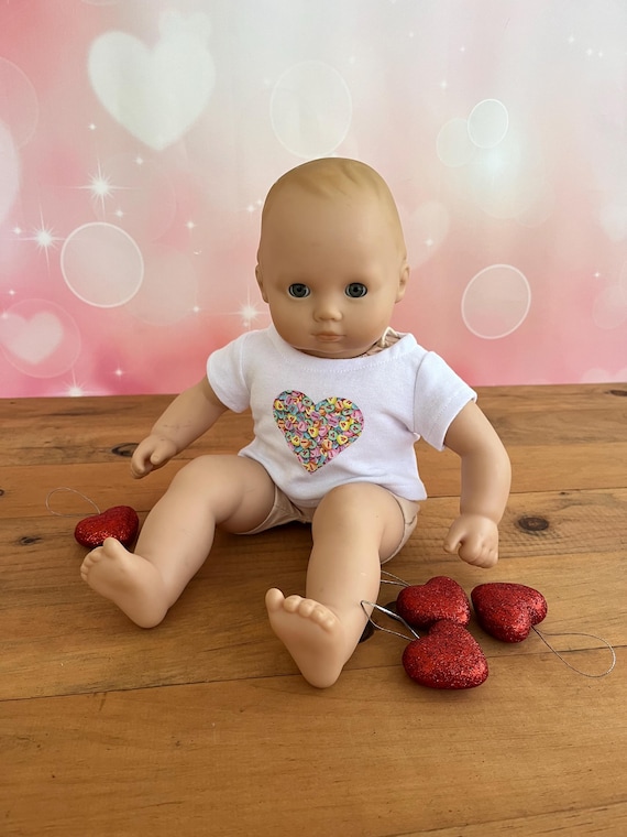 Valentine Shirts for 15” Dolls