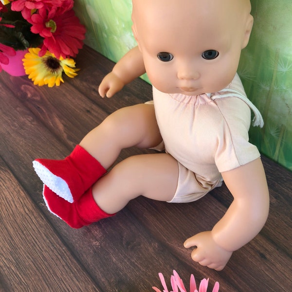 Bitty Baby Booties - Baby Doll Shoes - Bitty Baby Slippers