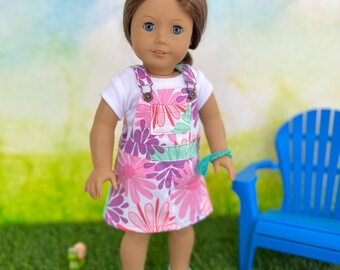 18” Doll Overalls - Modern Doll Clothes