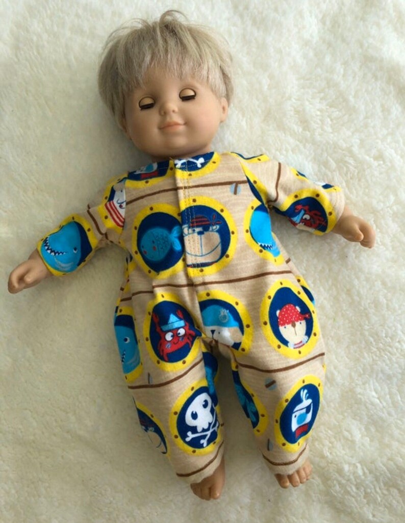 Boy Doll Clothes Bitty Baby Sleepers Etsy