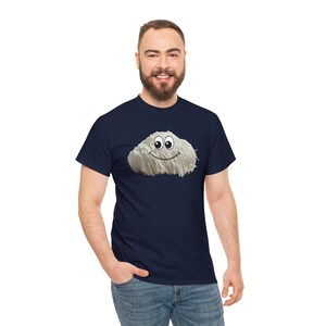 Lions Mane Mushroom Cartoon grappig t-shirt Unisex Heavy Cotton Tee cadeau gastronomische Hericium erinaceus groeien