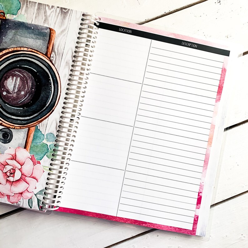 Photographers Keepall Custom Appointment Book You Choose Etsy