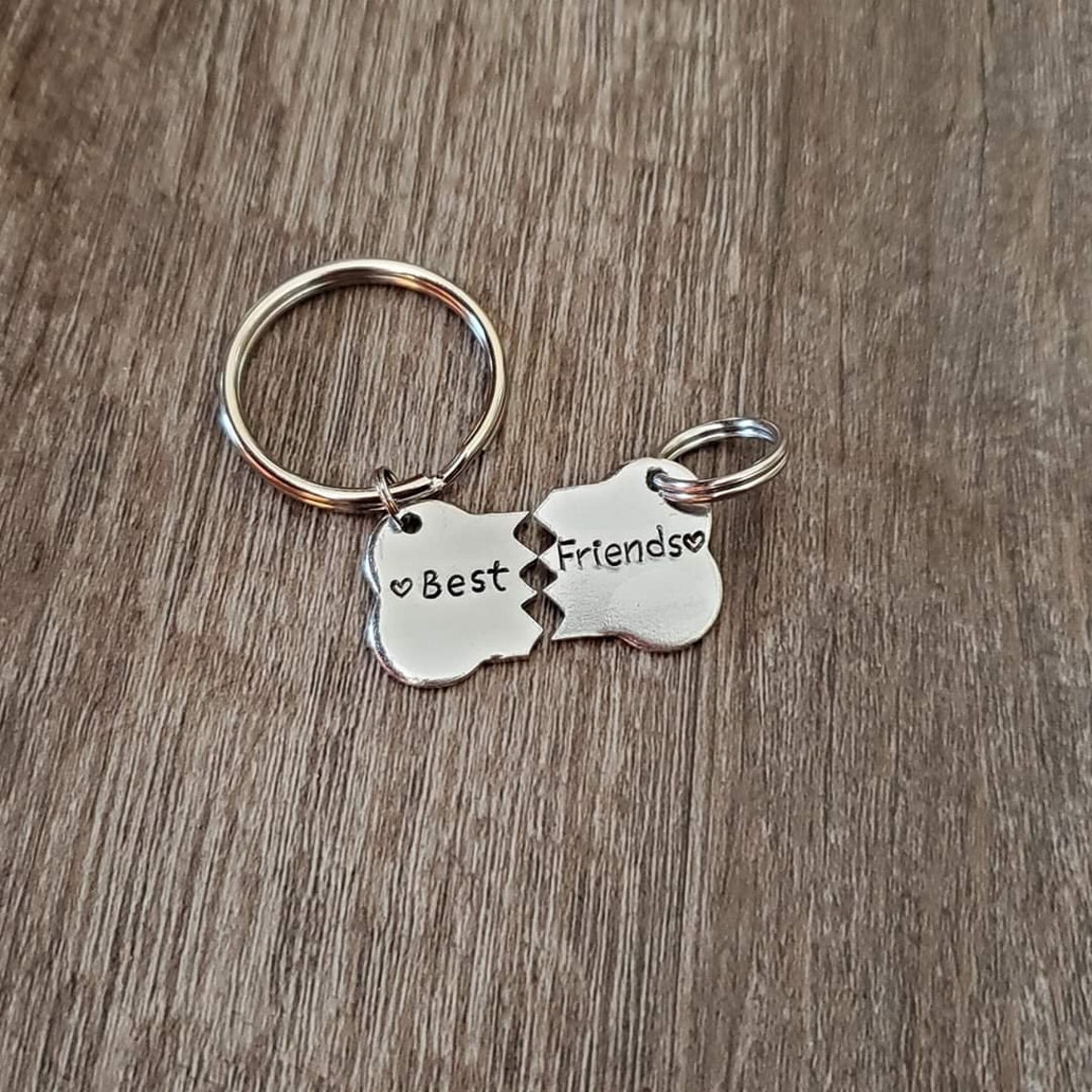 Matching Pet Key Chain and Collar Tag Dog Tag Best Friends Etsy