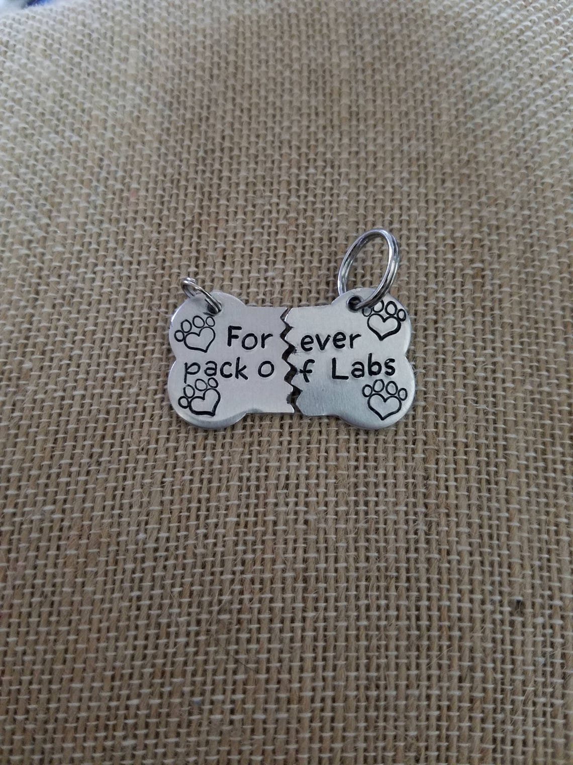 Matching Pet Key Chain and Collar Tag Dog Tag Best Friends Etsy