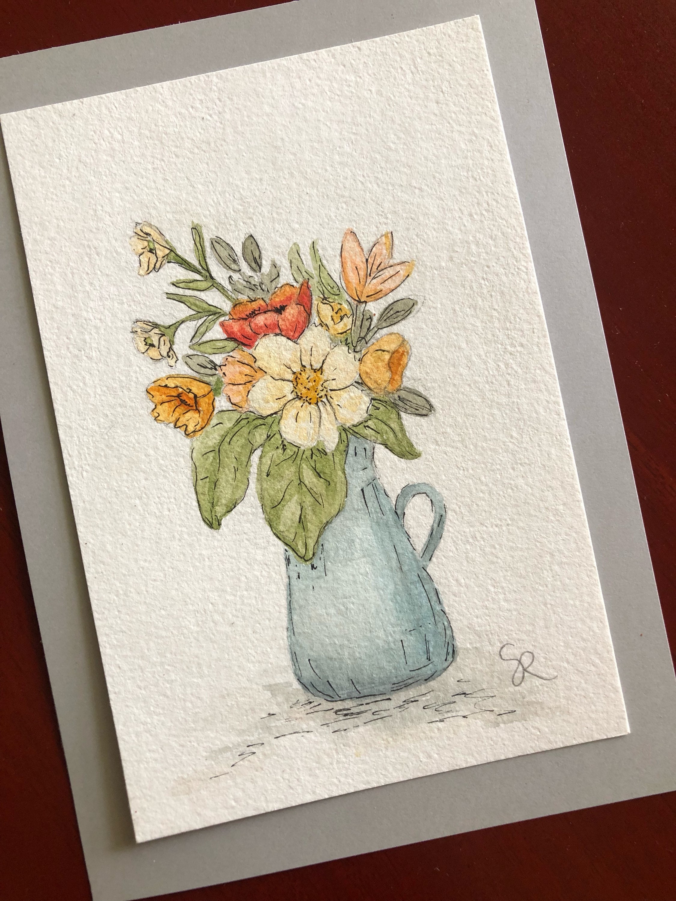 Floral Watercolor Etsy