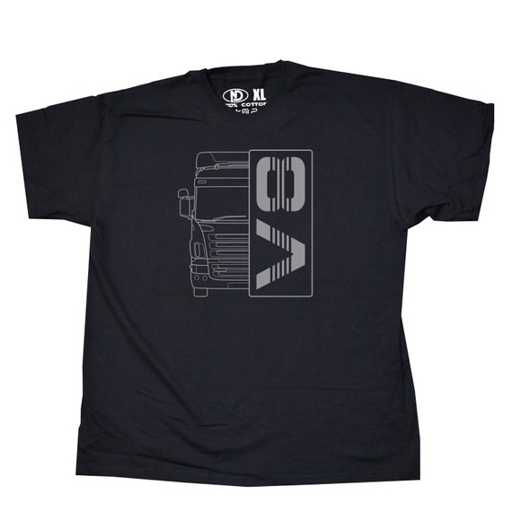 T Shirt Mens S-5XL Scania truck trucker logo badge