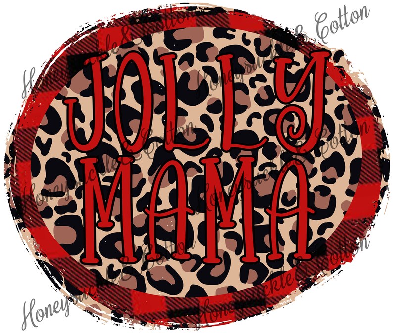 Jolly Mama Mom PNG Christmas - Etsy