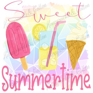Sweet Summertime, Summer PNG