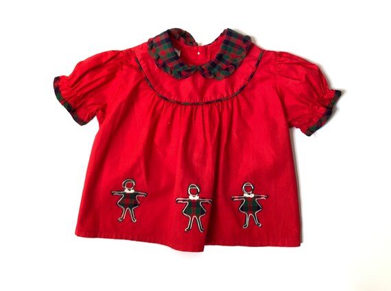 Vintage Toddler Top / 60s 70s Wonderalls Cotton Sw