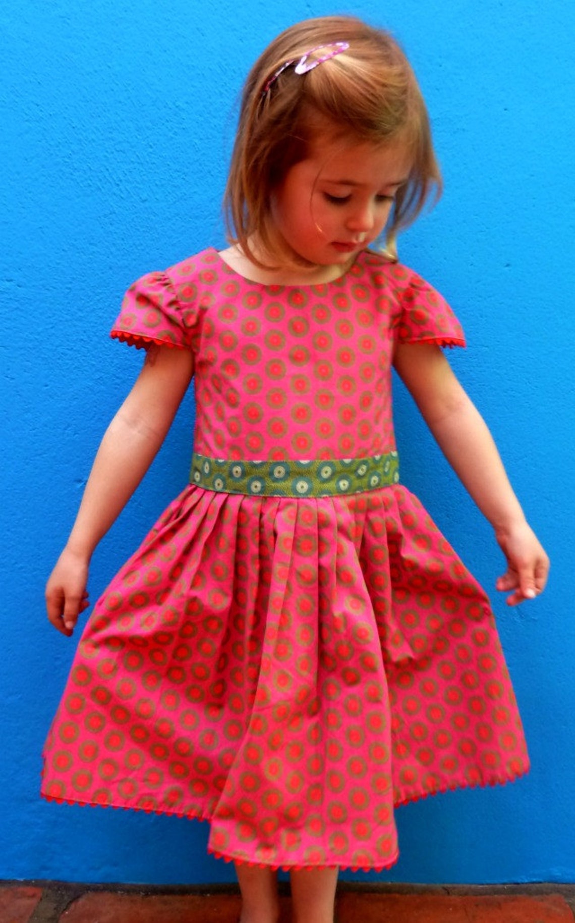 Pink Hand Made Shweshwe Cotton Dress - Etsy