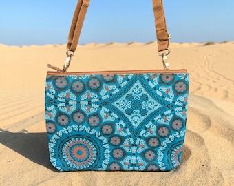 Sac Bandoulière Mandala TURQUOISE