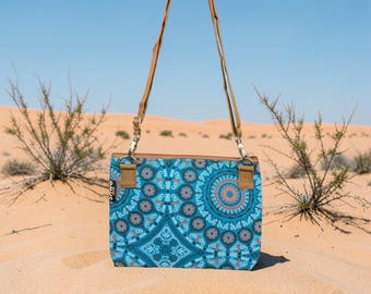 Sac Bandoulière Mandala TURQUOISE