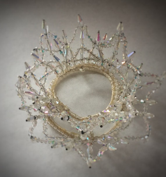 Crown Mardi Gras Princess Crown, Wedding Crown, V… - image 3