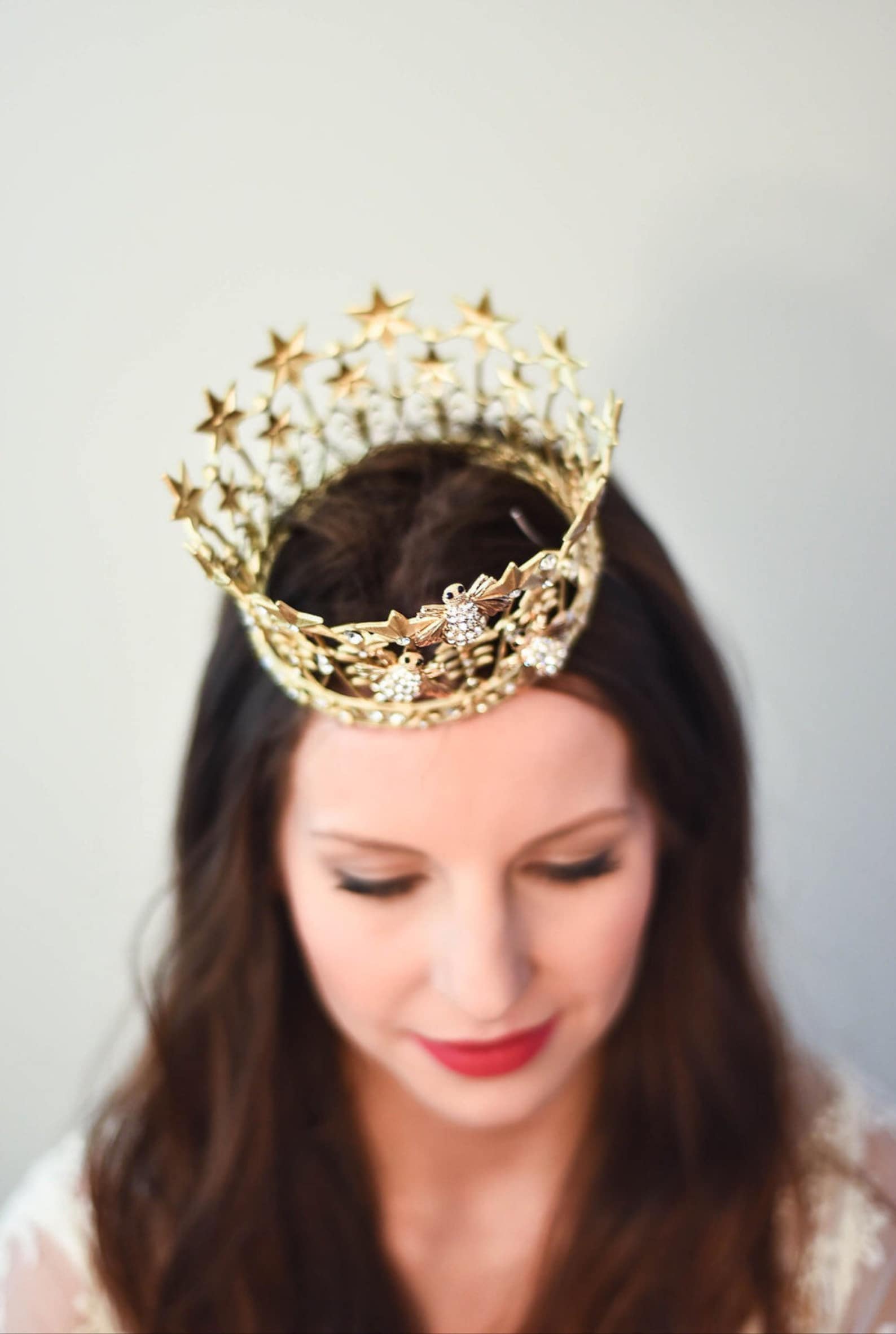 Crown Queen Bee Queen Crown Gold Crown Queen Bee Network | Etsy