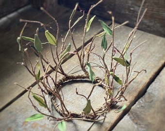 Crown Spring Twig Branch Woodland Queen Witch Wedding Natural Rustic Cosplay Costume Narnia Party Princess Festival