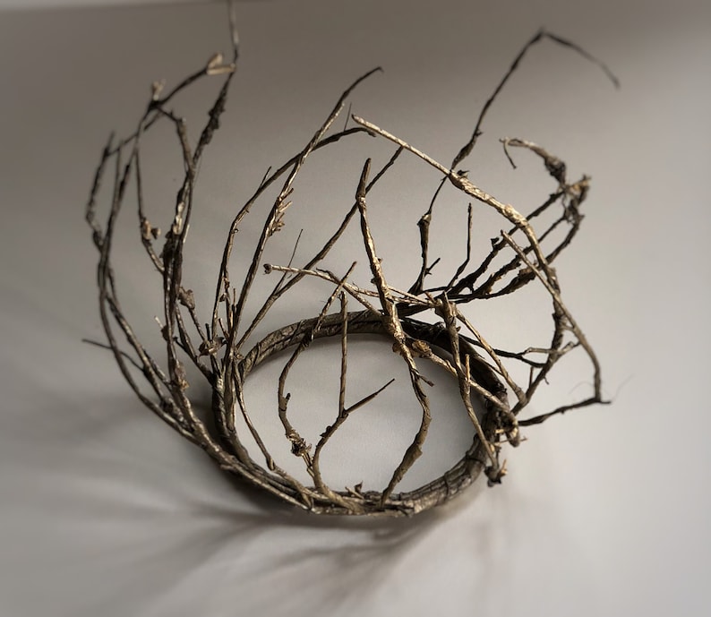 Crown Twig Crown Branch Crown Woodland Crown Queen Crown Etsy