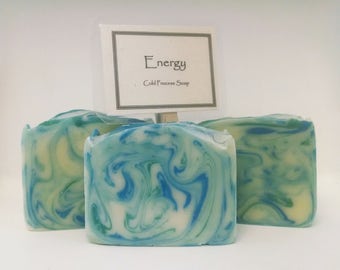 Energy Fragrance Cold Process Soap Bar by Lavish Handcrafted