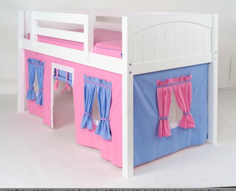 Low Loft Bunk Bed CurtainFREE SHIPPING Etsy
