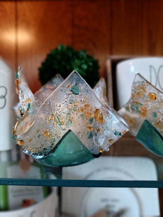 Handmade votive candle holder tea lights candle decor tea Etsy