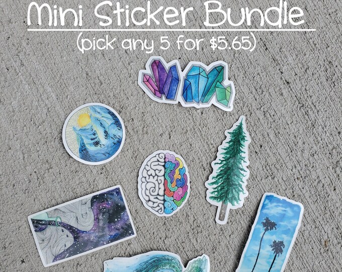 Mini Sticker Bundle Layout This item is unavailable - Etsy