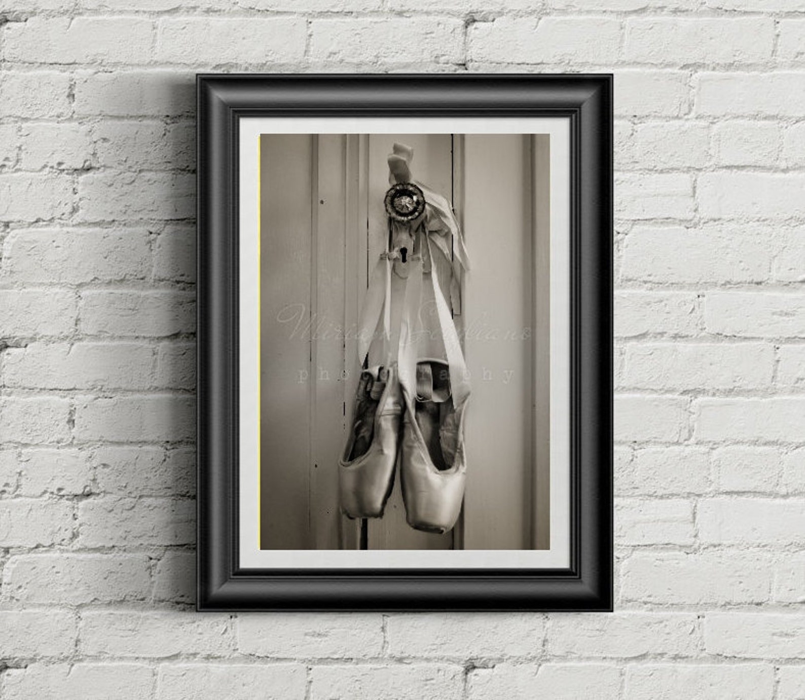 pointe shoes, teen decor, ballet photography, ballet shoes, dance photography, dance wall art, girl room decor, black and white,