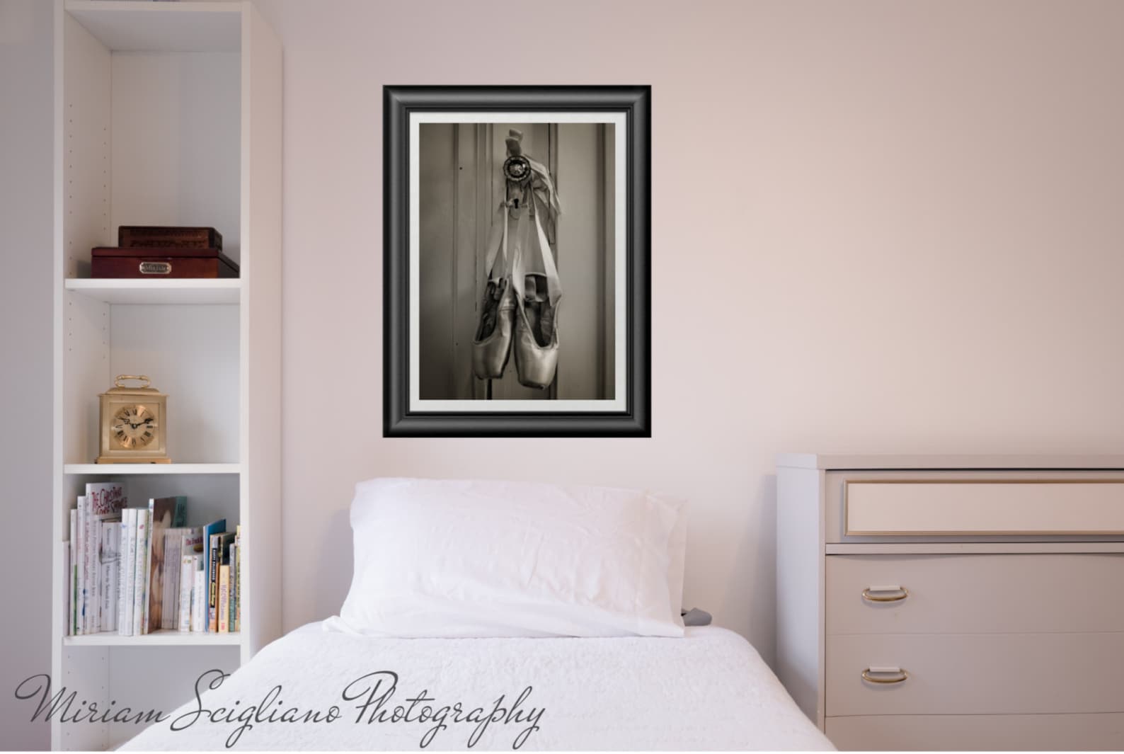 pointe shoes, teen decor, ballet photography, ballet shoes, dance photography, dance wall art, girl room decor, black and white,