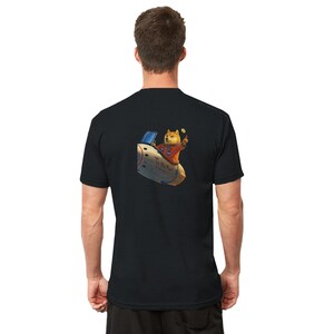 Organic Unisex Heavyweight Crewneck T-Shirt | Dogecoin