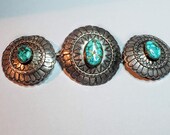 Navajo Turquoise Belt Buckle