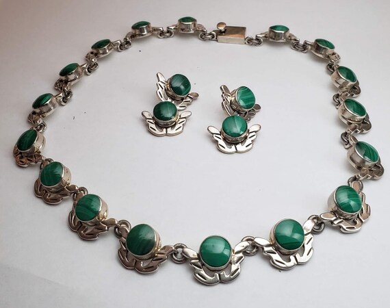 Sterling Malachite Suite - image 6