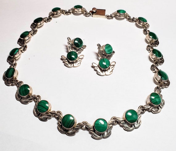 Sterling Malachite Suite - image 1