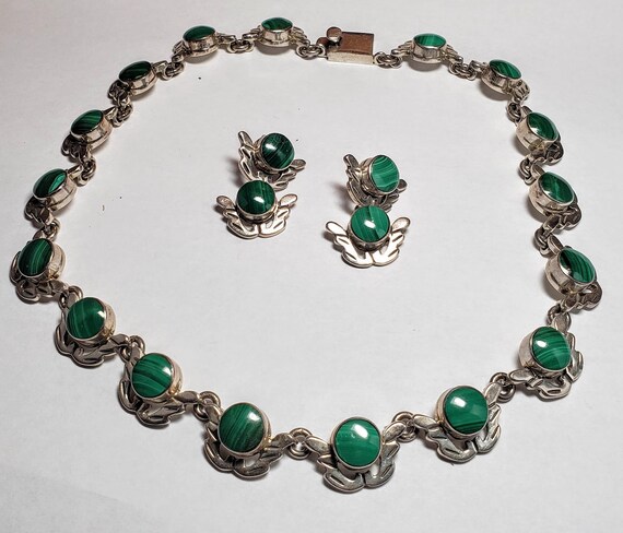 Sterling Malachite Suite - image 2