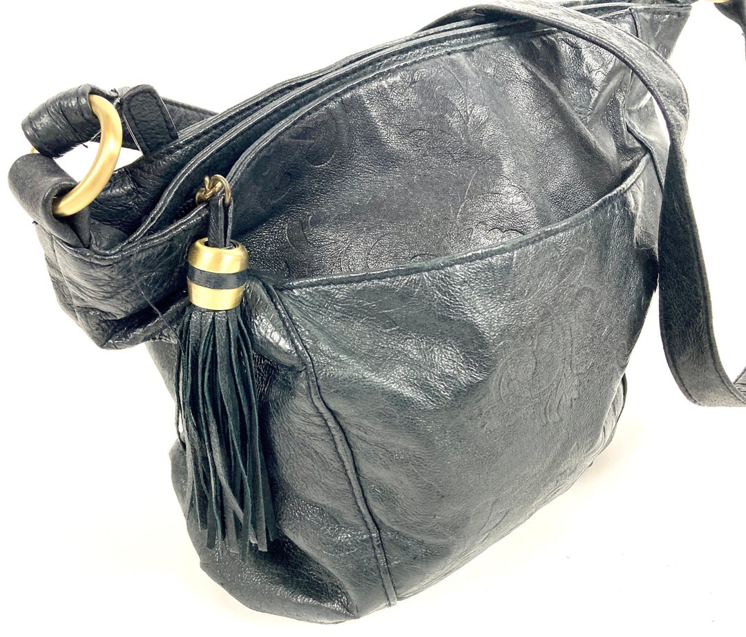 V-80 Leather Small Lock XBody Bag*