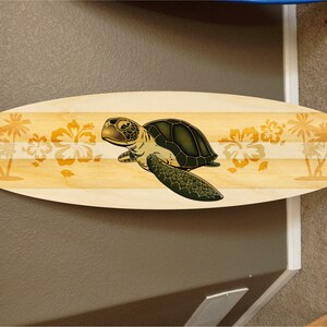 5&#39; surfboard decor hawaiian beach surfing beach decor Pool decor, Pool Signs