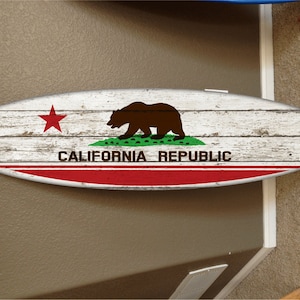 Kalifornien Deko Surfbrett Deko hawaiianisch Strand Surfen Strand Deko Cali Deko