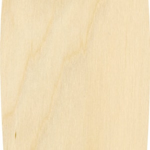 6&#39; plain unfinished Fishtale wood surfboard...
