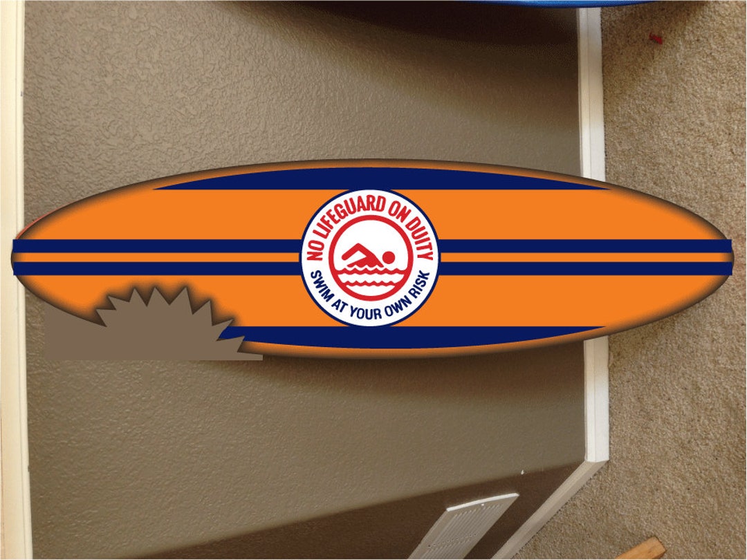 5' Wall Hanging Surf Board Surfboard Decor Hawaiian Beach Surfing Beach ...