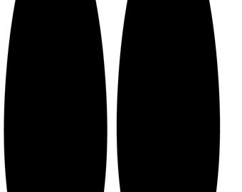 6' epoxy finish surfboard wall hanging surf board