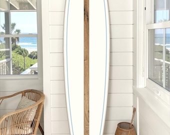 Epoxy Resin Ocean Wave Surfboard Wall Art - Surfer Gift