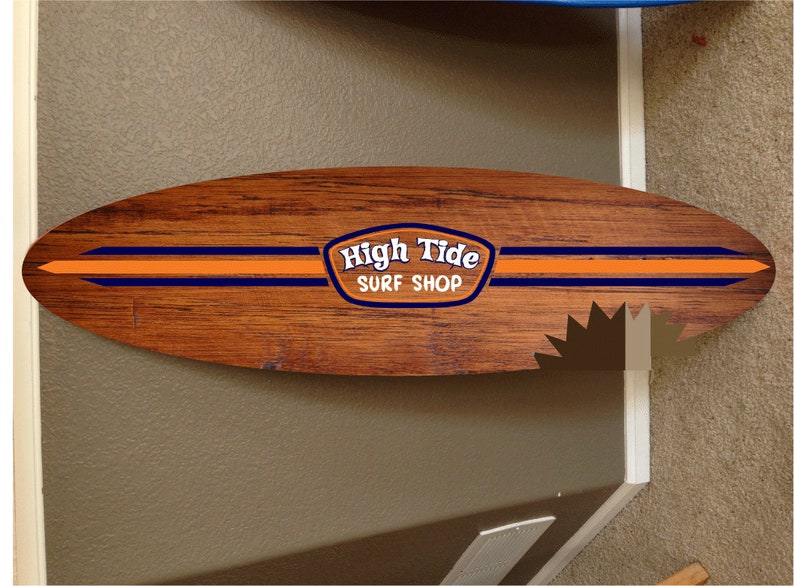 Wall Hanging Surf Board Surfboard Decor Hawaiian Beach Surfing Beach