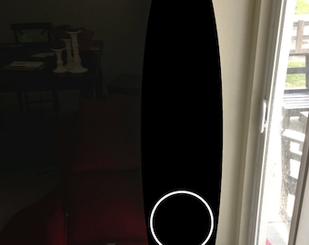 Custom 4' Epoxy Surfboard Decor: Hawaiian Beach Art, Pool Sign