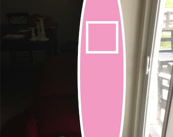 5' epoxy finish surfboard wall hanging surf board