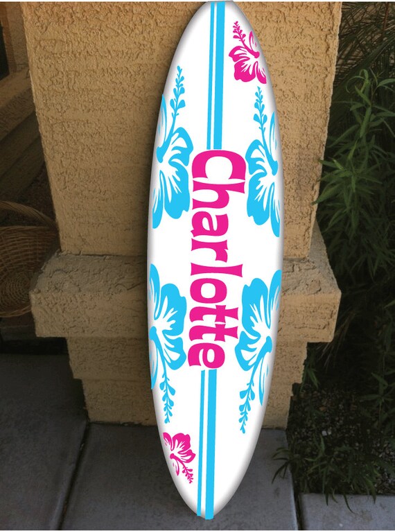 Wall hanging surf board surfboard decor hawaiian beach surfing Etsy