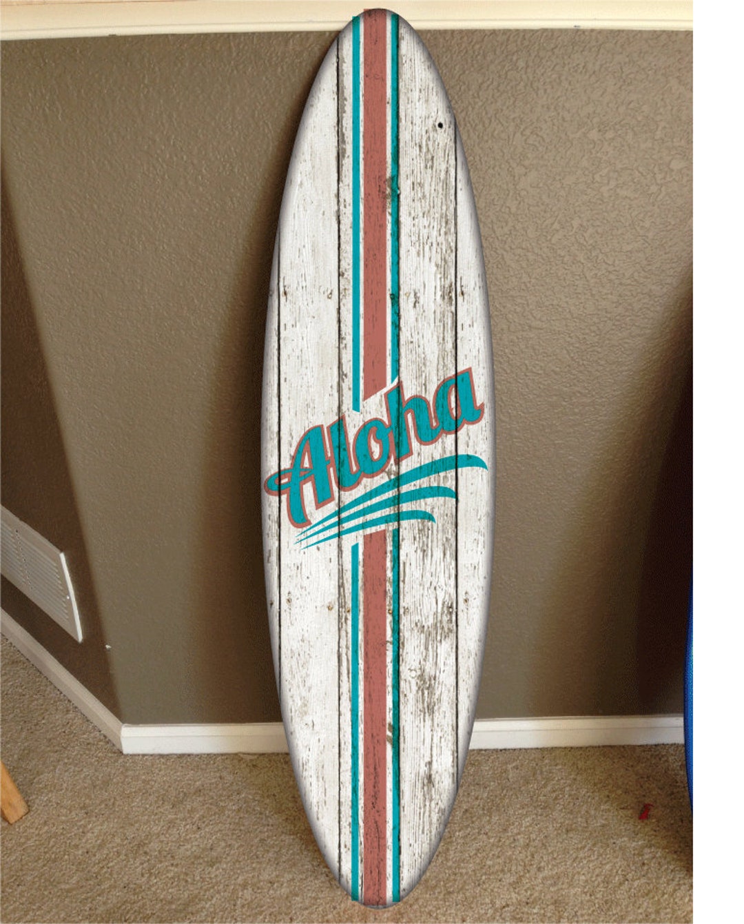 4' Wall Hanging Surf Board Surfboard Decor Hawaiian Beach - Etsy