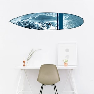 4&#39; Epoxy High Gloss  surf board decor, surfboard decor hawaiian beach surfing beach decor