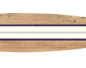 Customizable Surfboard Wall Decor: Hawaiian Beach Art