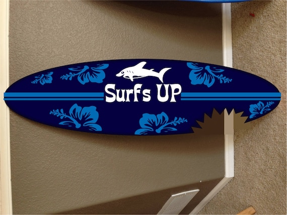 Tabla de surf colgante de pared decoración de tabla de surf playa