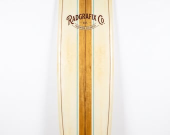 Epoxy Resin Ocean Wave Surfboard Wall Art - Surfer Gift