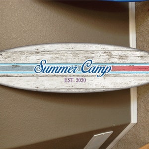 EPOXY Finish surf board surfboard decor summer camp beach decor Pool decor, Pool Signs