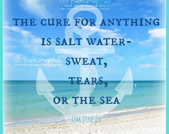 Anchor Quote Beach Cottage Art Photography-Coastal Living Seaside Graphic Words Tides Island Time)